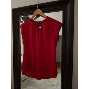 OUTBACK Red  Sleeveless Blouse XS Red‎